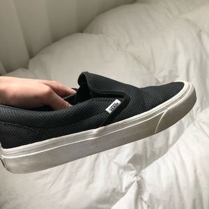 Black Slip On Vans!